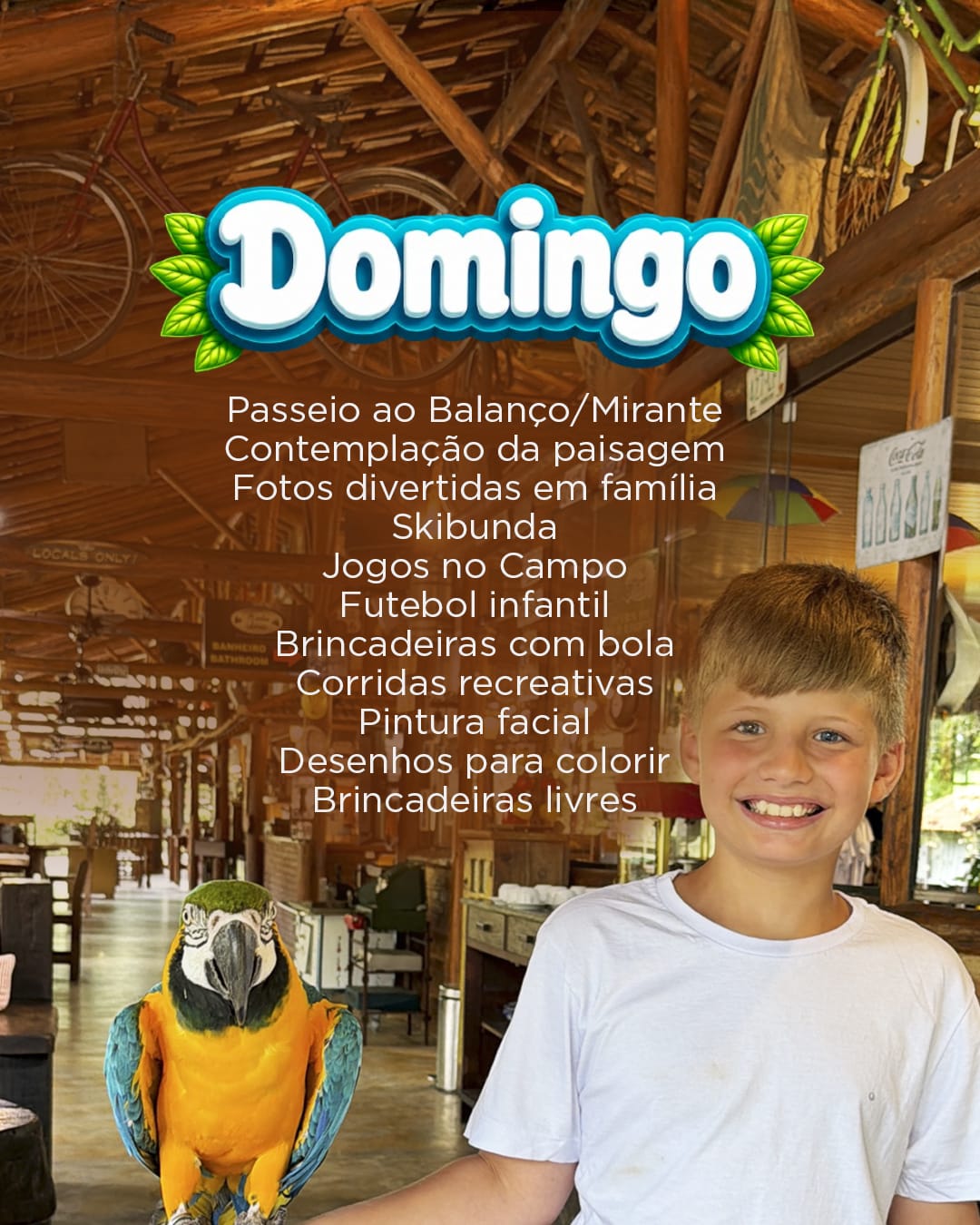 Domingo — programação