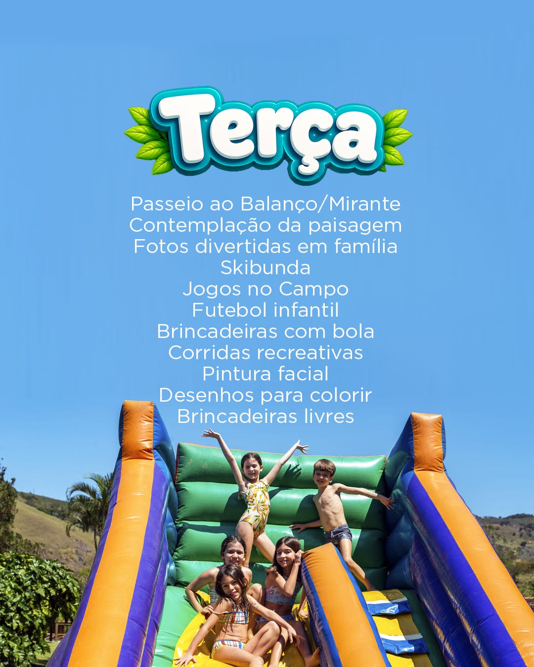 Terça — programação